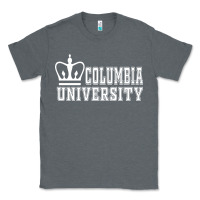 Charcoal Heather columbia university Classic Tee - artisFamous