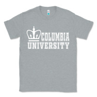 Heather Grey columbia university Classic Tee - artisFamous