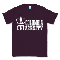 Plum columbia university Classic Tee - artisFamous