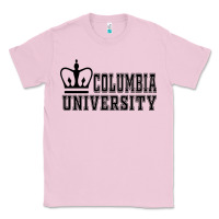 Bubblegum Pink columbia university Classic Tee - artisFamous