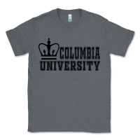 Charcoal Heather columbia university Classic Tee - artisFamous