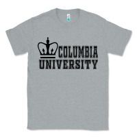 Heather Grey columbia university Classic Tee - artisFamous