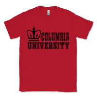 Red columbia university Classic Tee - artisFamous