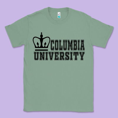 Columbia University Classic Tee Designed By Artisfamous