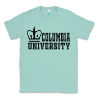 Seafoam columbia university Classic Tee - artisFamous