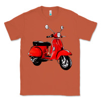 Copper classic italian vespa scooter Classic Tee - artisFamous