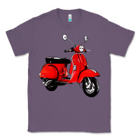Lavender classic italian vespa scooter Classic Tee - artisFamous