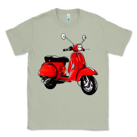 Matcha classic italian vespa scooter Classic Tee - artisFamous