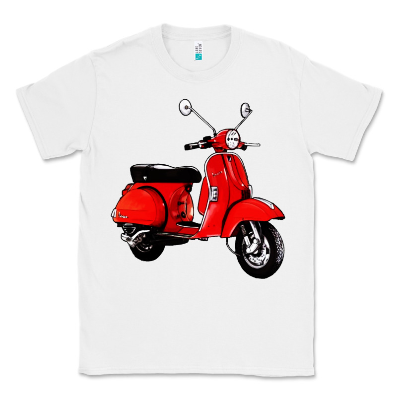 Classic Italian Vespa Scooter Classic Tee by artisFamous | Teevron