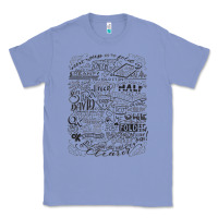 Colony Blue schitt's creek fold in the cheese Classic Tee - artisFamous
