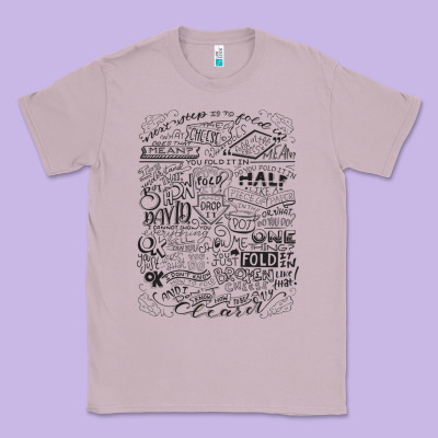 Schitt's Creek Fold In The Cheese Classic Tee Designed By Artisfamous