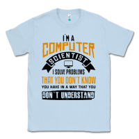 Dusty Blue computer scientist programmer Classic Tee - artisFamous