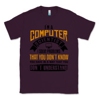 Plum computer scientist programmer Classic Tee - artisFamous