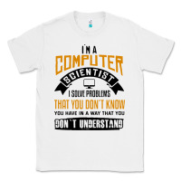 White computer scientist programmer Classic Tee - artisFamous