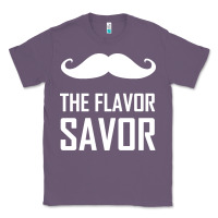 Lavender mustache the flavor savor Classic Tee - artisFamous