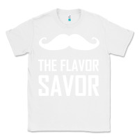 White mustache the flavor savor Classic Tee - artisFamous