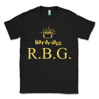 Black rbg ruth bader ginsburg Classic Tee - artisFamous