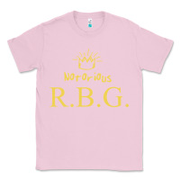 Bubblegum Pink rbg ruth bader ginsburg Classic Tee - artisFamous