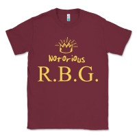 Burgundy rbg ruth bader ginsburg Classic Tee - artisFamous