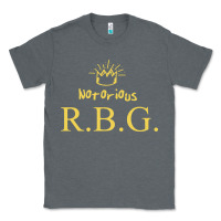 Charcoal Heather rbg ruth bader ginsburg Classic Tee - artisFamous