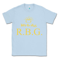 Dusty Blue rbg ruth bader ginsburg Classic Tee - artisFamous