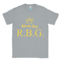 Heather Grey rbg ruth bader ginsburg Classic Tee - artisFamous