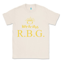Natural rbg ruth bader ginsburg Classic Tee - artisFamous
