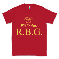 Red rbg ruth bader ginsburg Classic Tee - artisFamous
