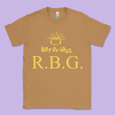Rbg Ruth Bader Ginsburg Classic Tee Designed By Artisfamous
