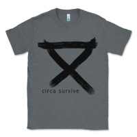 Charcoal Heather CIRCA SURVIVE Classic Tee - artisFamous