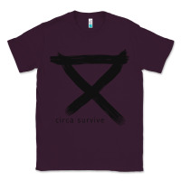Plum CIRCA SURVIVE Classic Tee - artisFamous