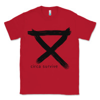 Red CIRCA SURVIVE Classic Tee - artisFamous