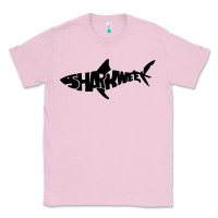 Bubblegum Pink shark week Classic Tee - artisFamous