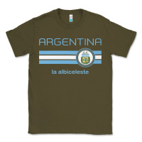 Army Green soccer argentina jersey argentinian football la albiceleste Classic Tee - artisFamous