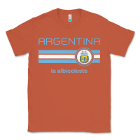 Copper soccer argentina jersey argentinian football la albiceleste Classic Tee - artisFamous