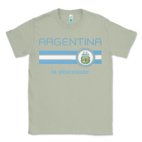 Matcha soccer argentina jersey argentinian football la albiceleste Classic Tee - artisFamous