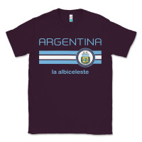 Plum soccer argentina jersey argentinian football la albiceleste Classic Tee - artisFamous
