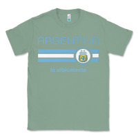 Sage soccer argentina jersey argentinian football la albiceleste Classic Tee - artisFamous
