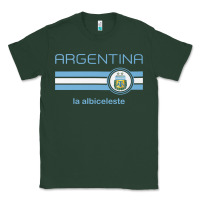 Sports Green soccer argentina jersey argentinian football la albiceleste Classic Tee - artisFamous
