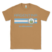 Toasted Coconut soccer argentina jersey argentinian football la albiceleste Classic Tee - artisFamous