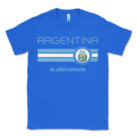 True Royal soccer argentina jersey argentinian football la albiceleste Classic Tee - artisFamous