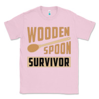 Bubblegum Pink wooden spoon survivor Classic Tee - artisFamous