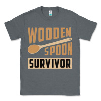 Charcoal Heather wooden spoon survivor Classic Tee - artisFamous