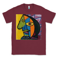 Burgundy picasso original Classic Tee - artisFamous