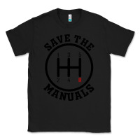 Black save the manuals (black) Classic Tee - artisFamous