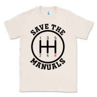 Natural save the manuals (black) Classic Tee - artisFamous
