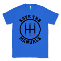 True Royal save the manuals (black) Classic Tee - artisFamous