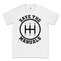 White save the manuals (black) Classic Tee - artisFamous