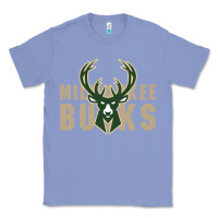 Colony Blue Milkwaukee Bucks Classic Tee - artisFamous