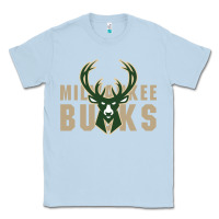 Dusty Blue Milkwaukee Bucks Classic Tee - artisFamous